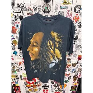 1997 Bob Marley Lion Shirt Jurek Fifty-Six Hope Road Music Limited Size XL